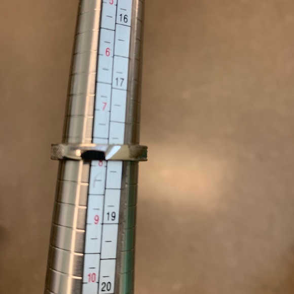 Judith Ripka SS lemon quartz and CZ size 7.75 -8 ring - new - Picture 7 of 9